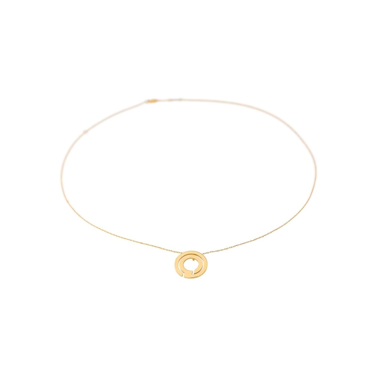 Dinh Van Collier Pendentif Seventies Or jaune - Castafiore