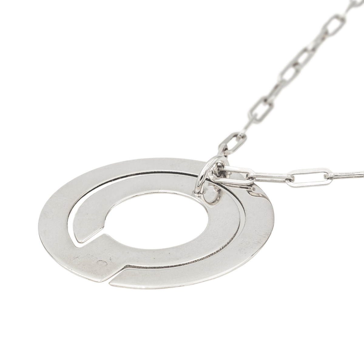 Dinh Van Collier Seventies Argent - Castafiore