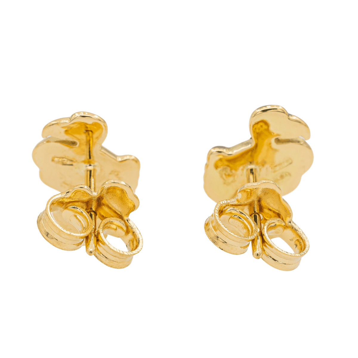 Dodo Pomellato Boucles d'oreilles Puces Dodo Or jaune - Castafiore