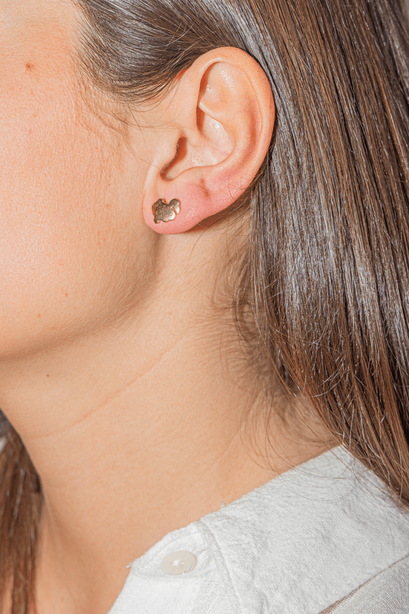 Dodo Pomellato Boucles d'oreilles Puces Dodo Or jaune - Castafiore