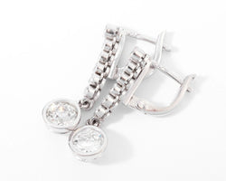 Dormeuse en platine diamant - Castafiore