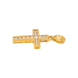 Pendentif Religieux Or jaune Diamant