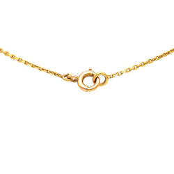 Collier Montre en or jaune, rubis et diamants