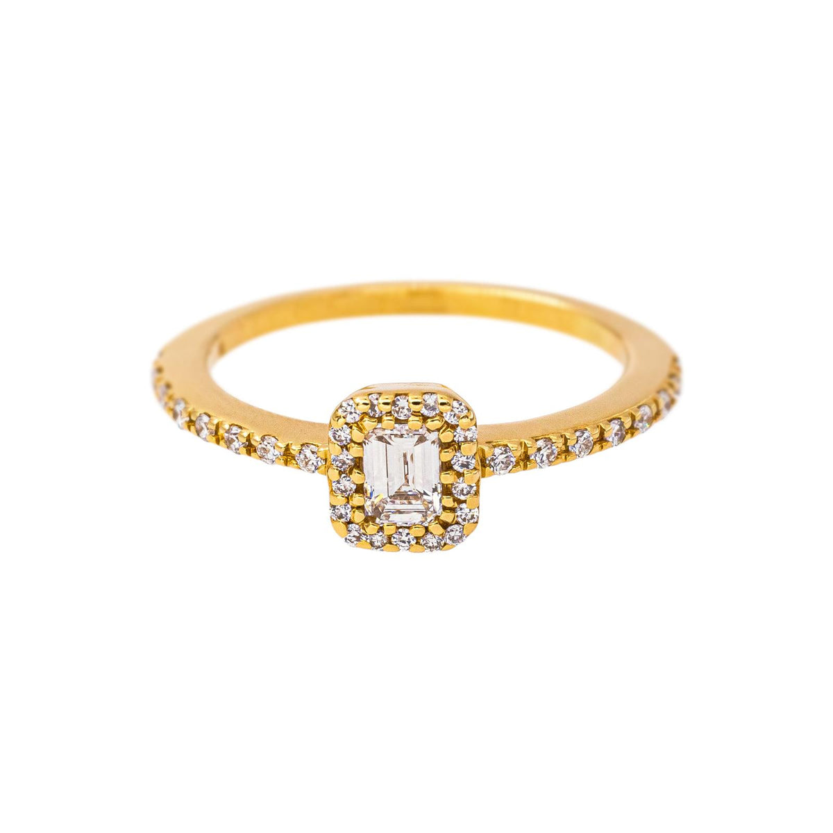 Bague Or jaune Diamant