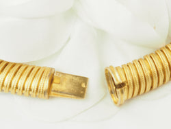 Collier Tubogas en or jaune