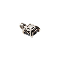 Pendentif DAVID YURMAN en argent, hématite et diamant