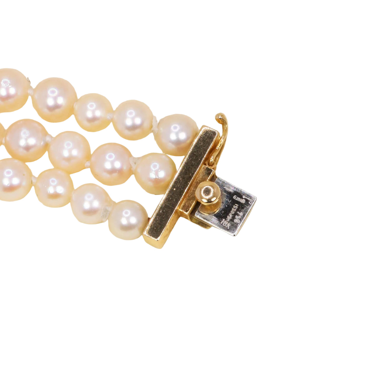 Parure REPOSSI en or jaune, perles, saphirs, émeraudes et diamants