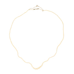Collier de Perles en perles fines et or blanc