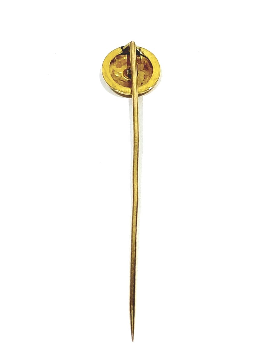 Épingle à Cravate Or Et Diamant - Castafiore