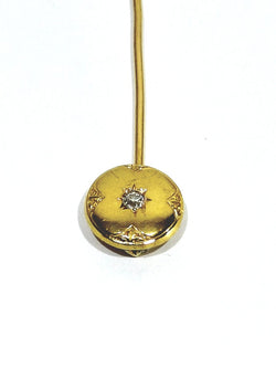 Épingle à Cravate Or Et Diamant - Castafiore