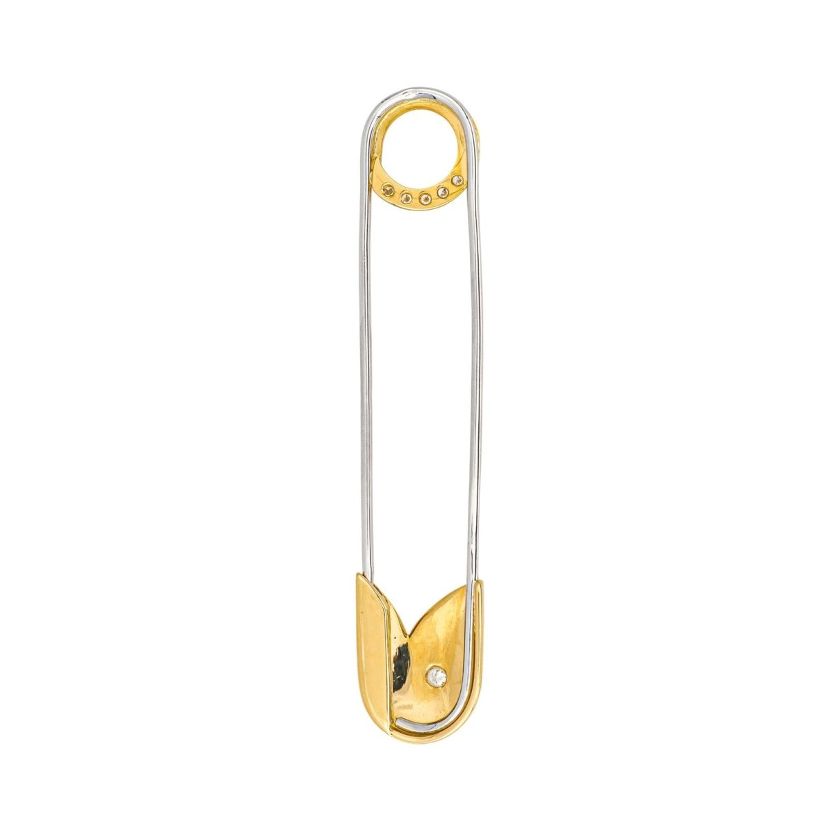 Épingle en or jaune et diamant - Castafiore