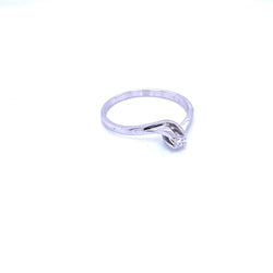 Estate Diamond Valentino Solitaire Ring - Castafiore
