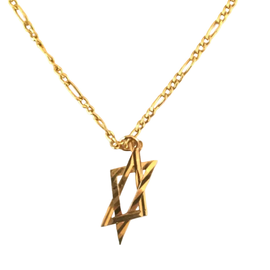 Etoile de David Or Rose et Sa Chaine - Castafiore