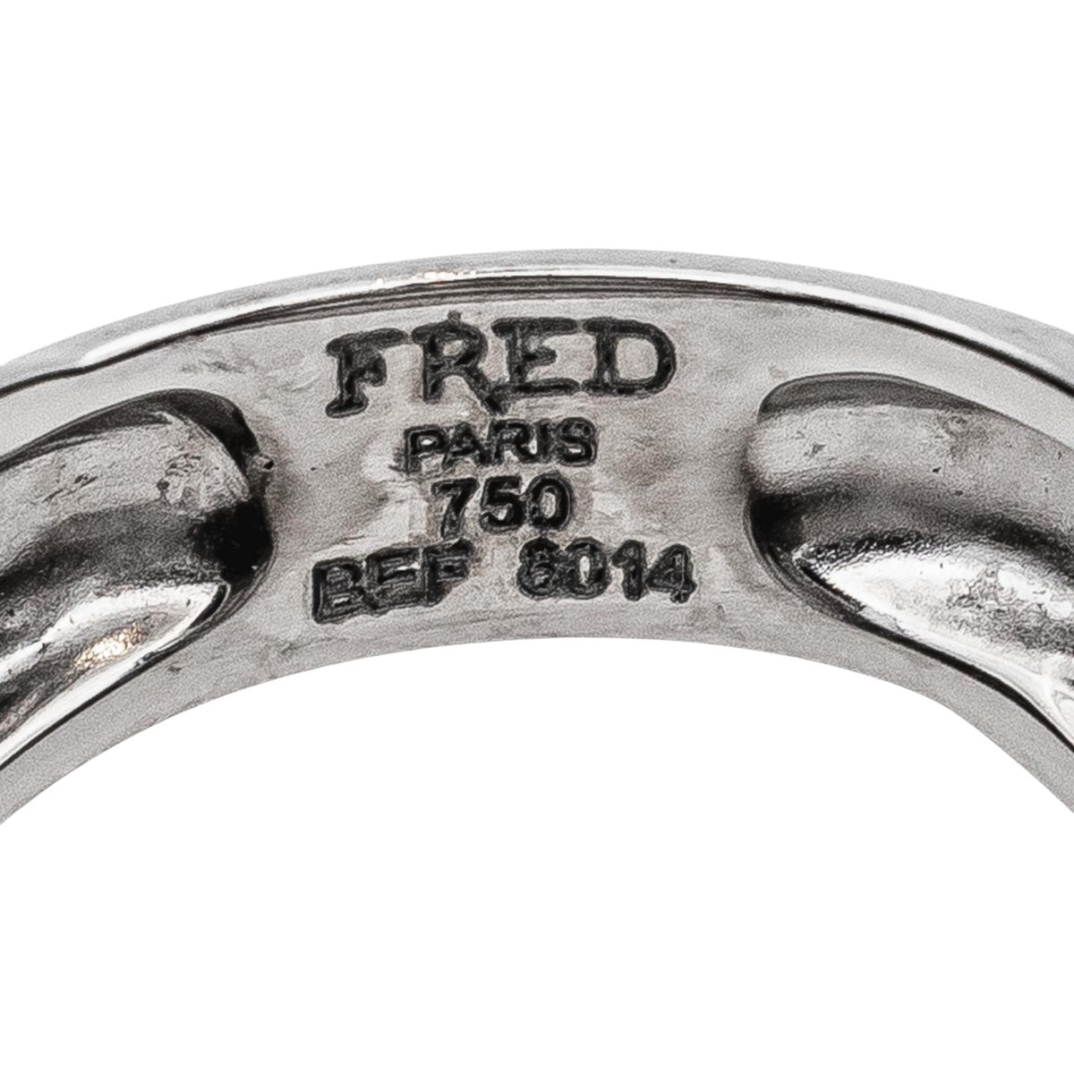 Fred Bague Success Or blanc Diamant