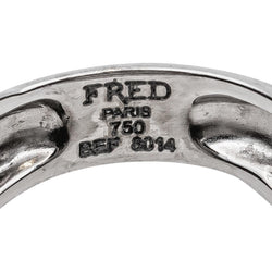 Fred Bague Success Or blanc Diamant