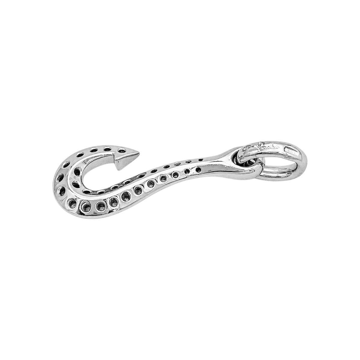 Pendentif POMELLATO Amo en or blanc et diamants