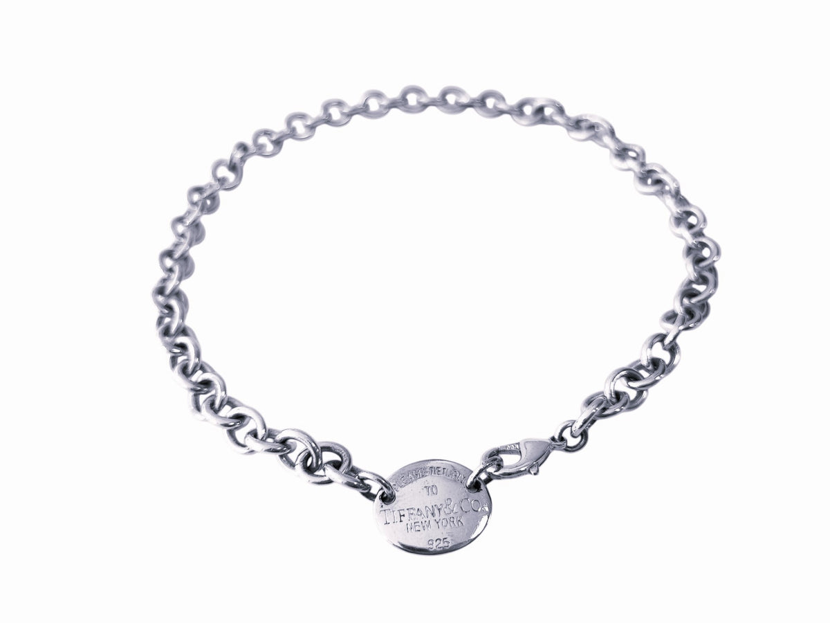 Collier TIFFANY & CO Return to Tiffany en argent