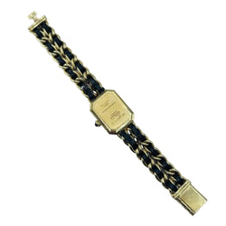 Montre CHANEL Premlère en plaqué et cuir