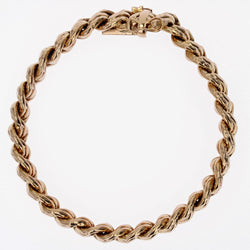 Bracelet Maille en or rose