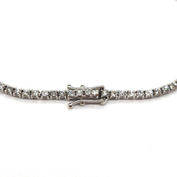 Bracelet Ligne en or blanc et diamants