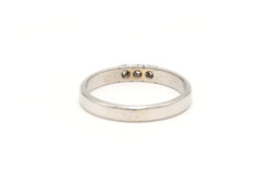 Bague Trilogie en or blanc et diamants