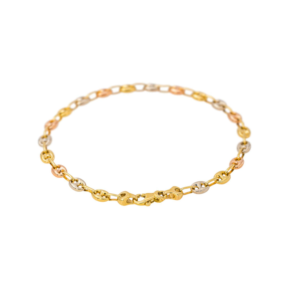 Bracelet Grain de café Or jaune