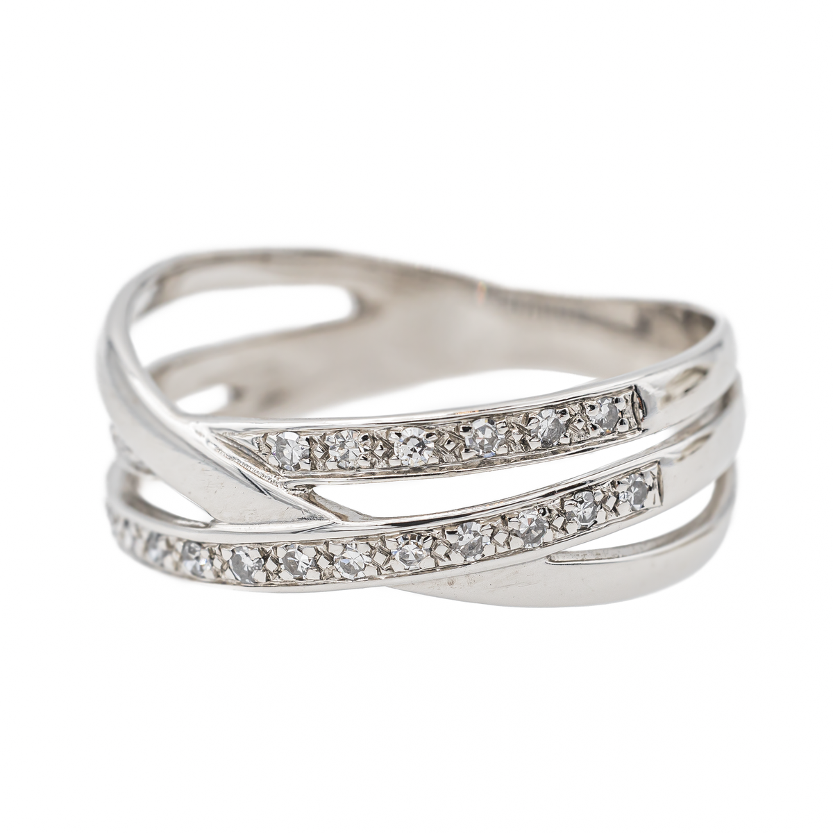 Bague Or blanc  Diamant