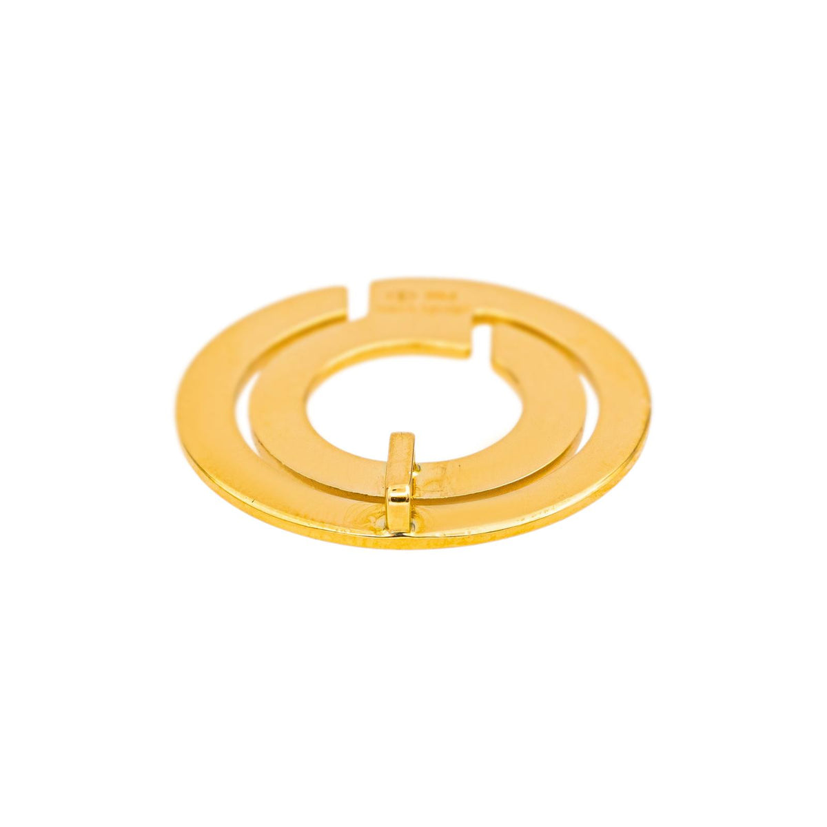 Dinh Van Pendentif Seventies Or jaune