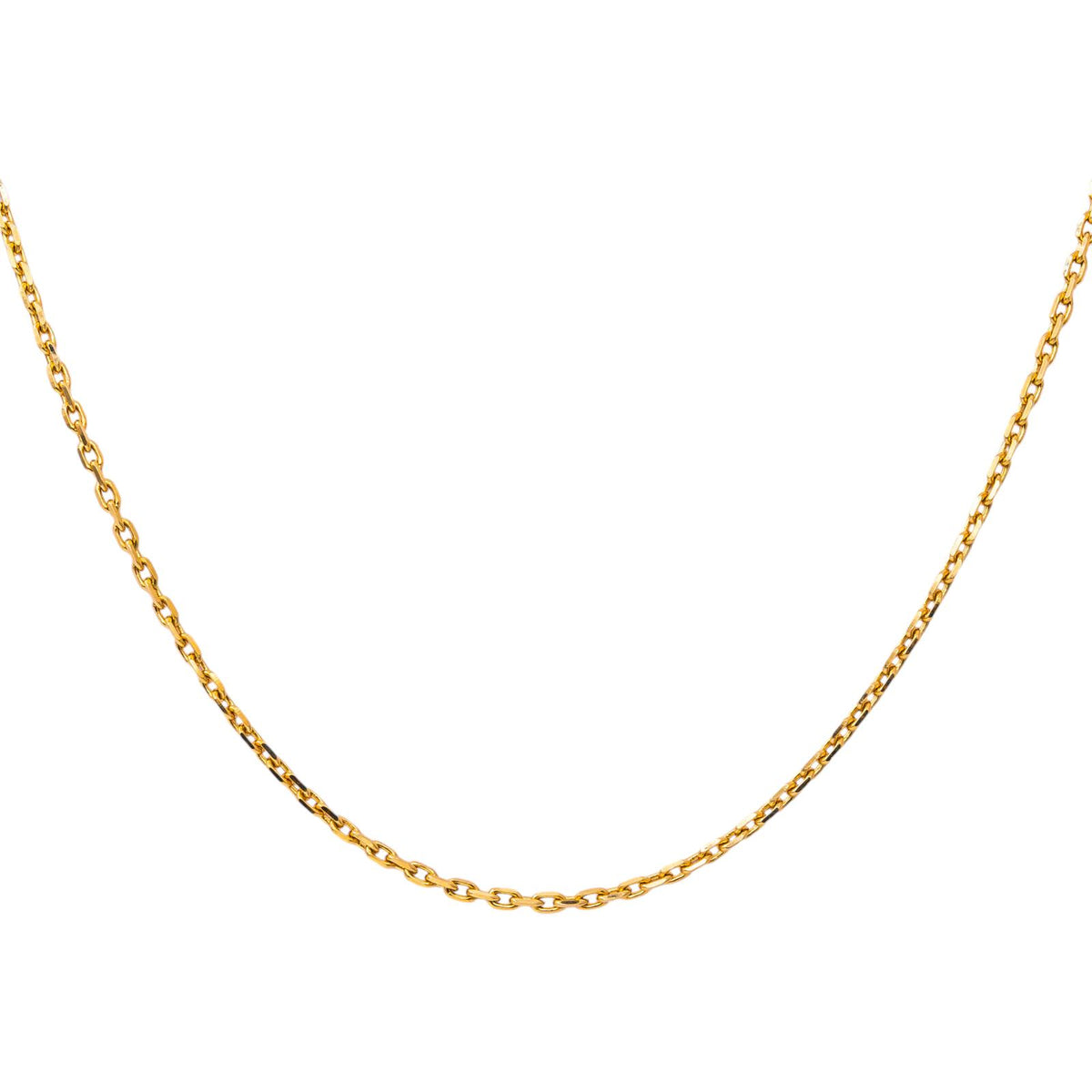 Collier  Maille forçat Or jaune