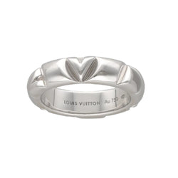 Bague Alliance LOUIS VUITTON Volt en or blanc