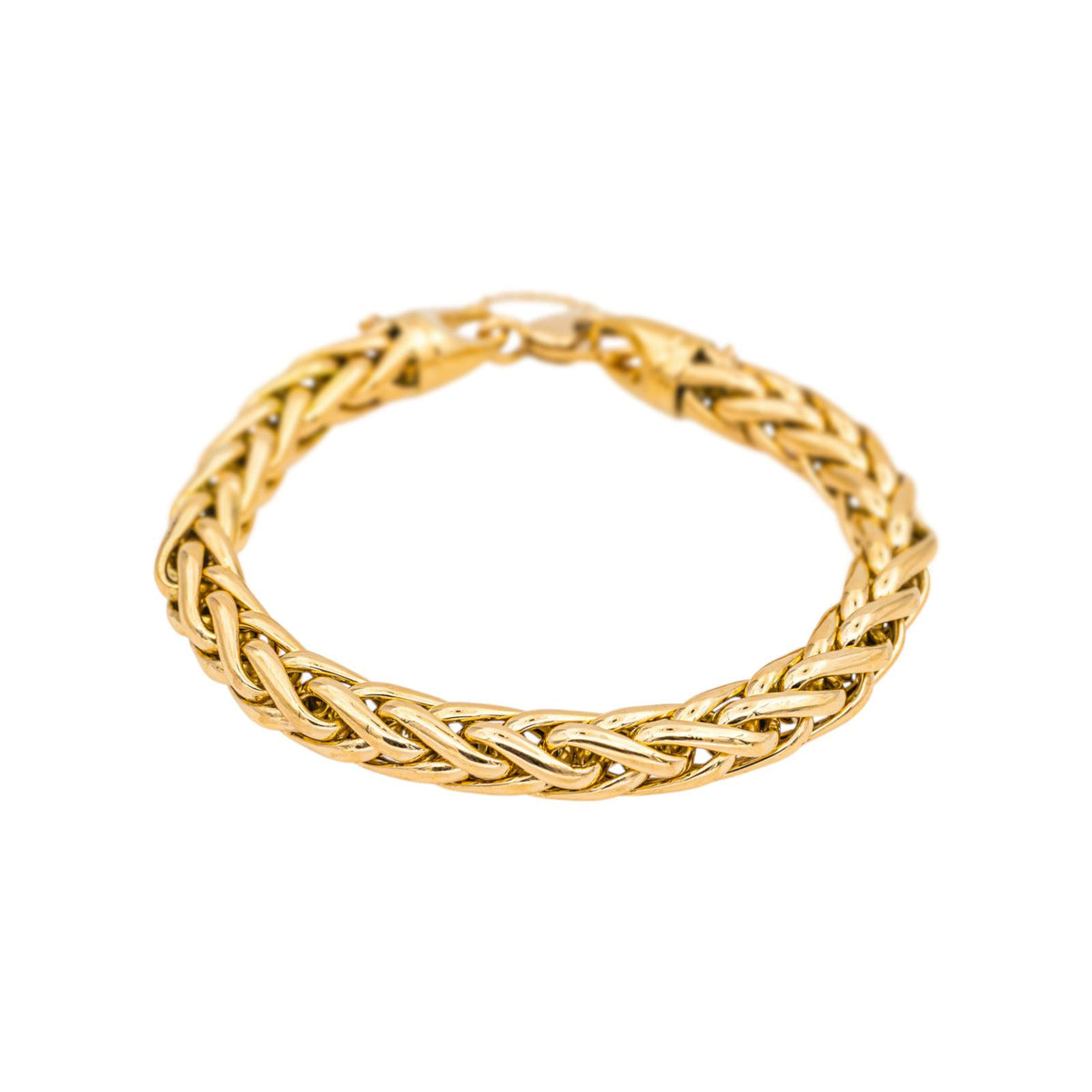 Bracelet Maille palmier Or jaune