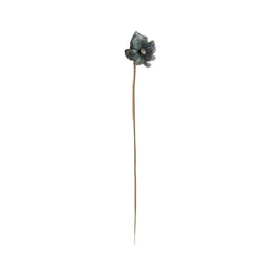 Pique à cravate en or jaune, labradorite et diamant