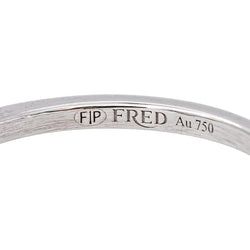 Fred Bague Force 10 Or blanc Diamant - Castafiore