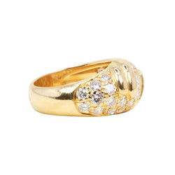 FRED Bague panthère or jaune diamants - Castafiore