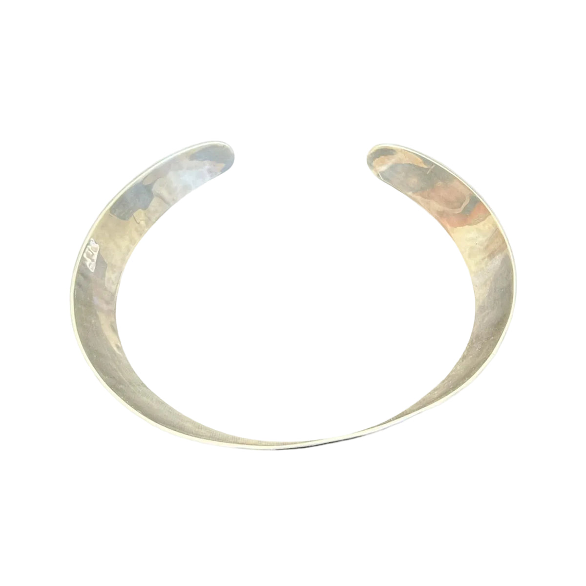 Collier Torque HERMÈS "Timoure" en argent