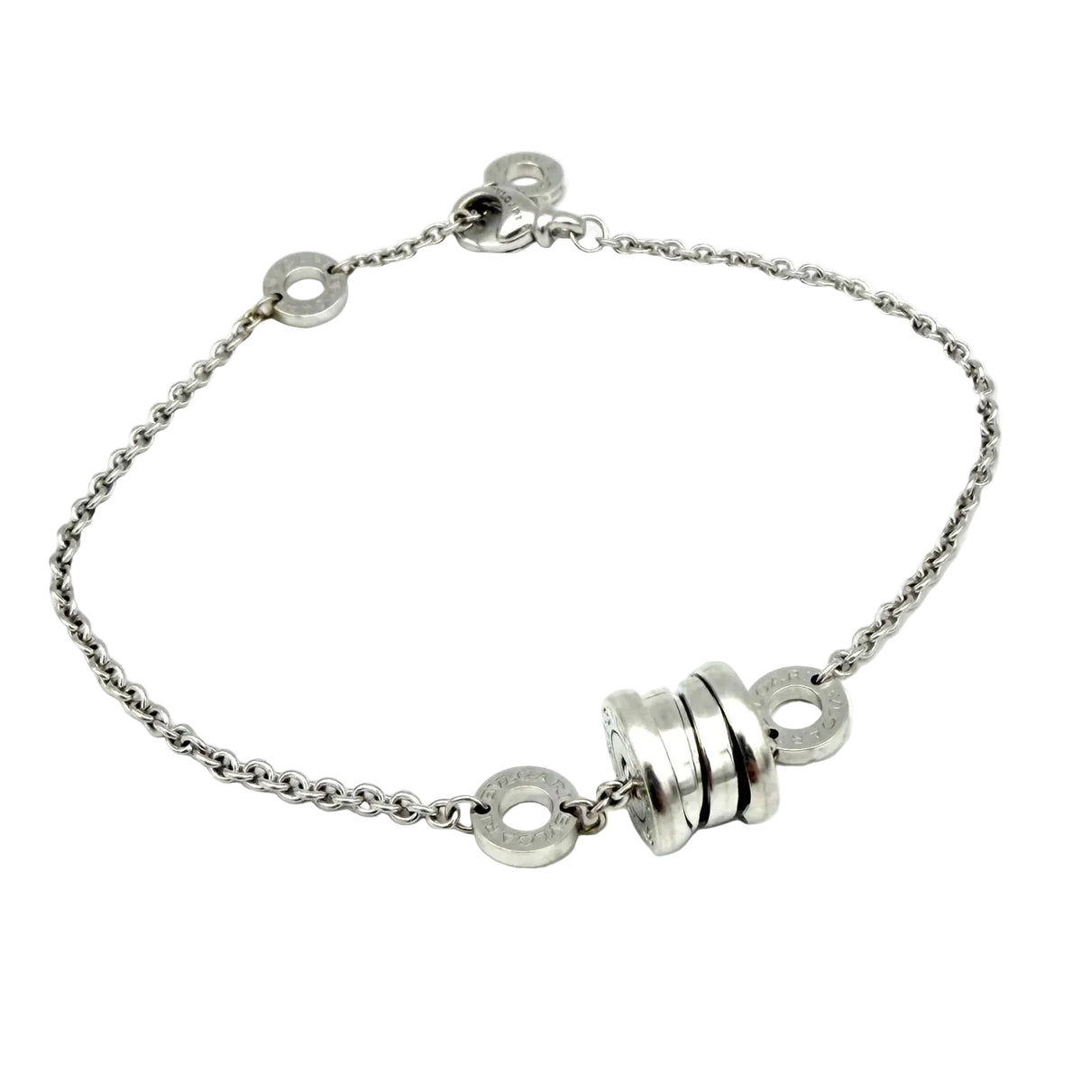 Bracelet BULGARI "B.Zero1" en or blanc