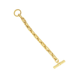 Bracelet HERMÈS par GEORGES LENFANT "Chaîne d'ancre Vendôme" en or jaune