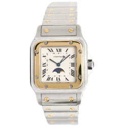 Montre CARTIER "Santos" GM en or jaune et acier