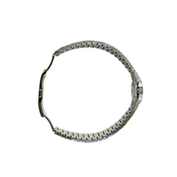 Montre de dame DIOR "La Baby D" en acier, nacre et diamants