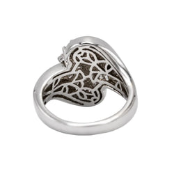Bague Cocktail en or blanc et diamants