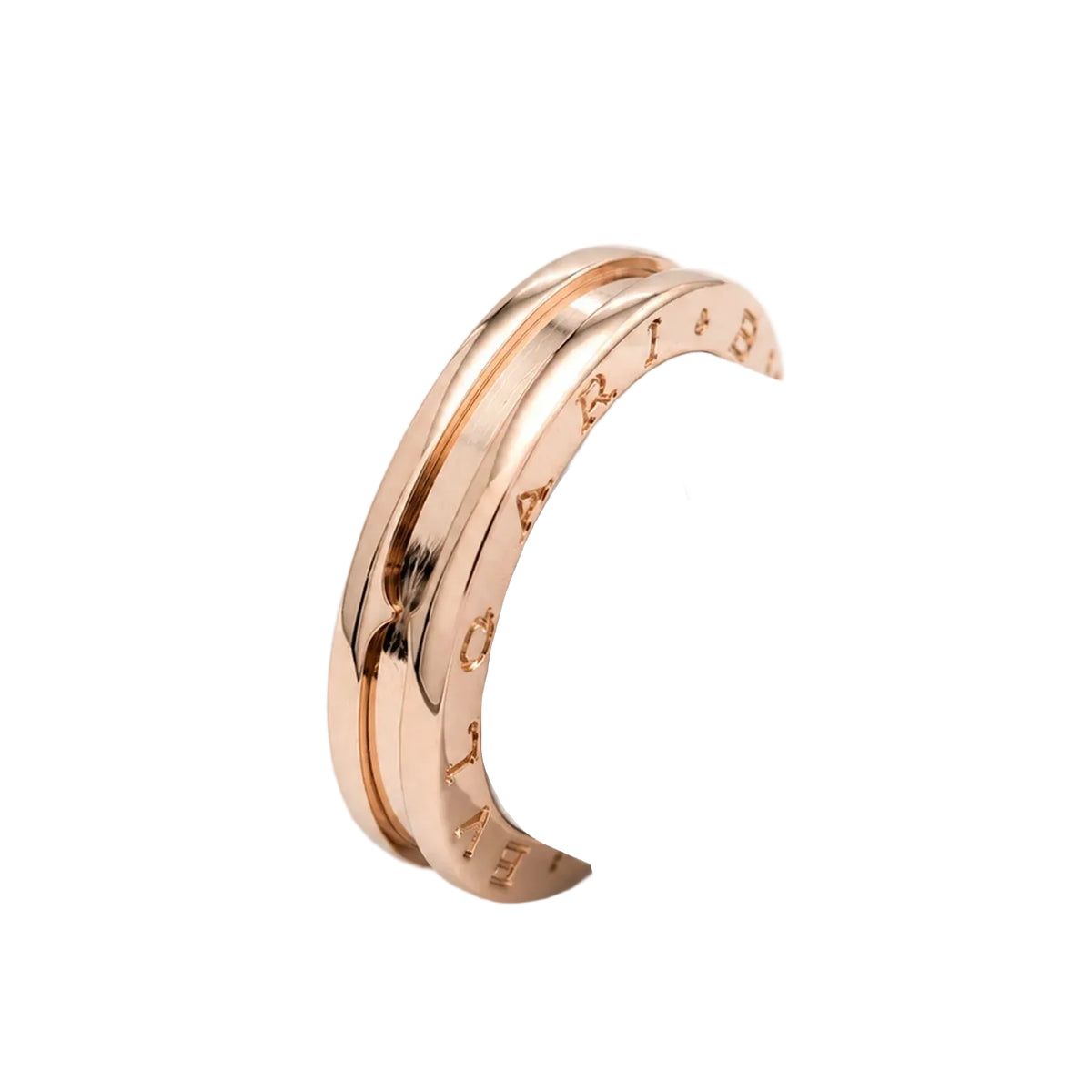 Bague Alliance BVLGARI « B.zero1 » en or rose
