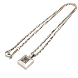 Collier Pendentif CHOPARD "Happy Diamonds" en or blanc et diamant