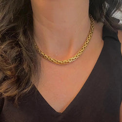 Collier Maille POMELLATO en or blanc, or jaune et diamants