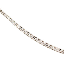 Bracelet Ligne en or blanc et diamants