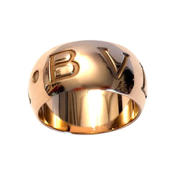 Bague Bandeau BULGARI "Monologo" en or rose