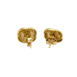 Boucles d’oreilles Puces en or jaune