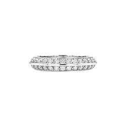 Bague Alliance BOUCHERON "Éternelle" en or blanc et diamants