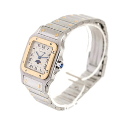 Montre CARTIER "Santos" GM en or jaune et acier