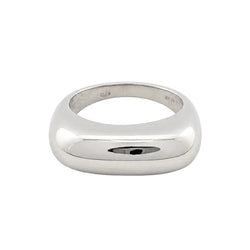 Bague Jonc en or blanc