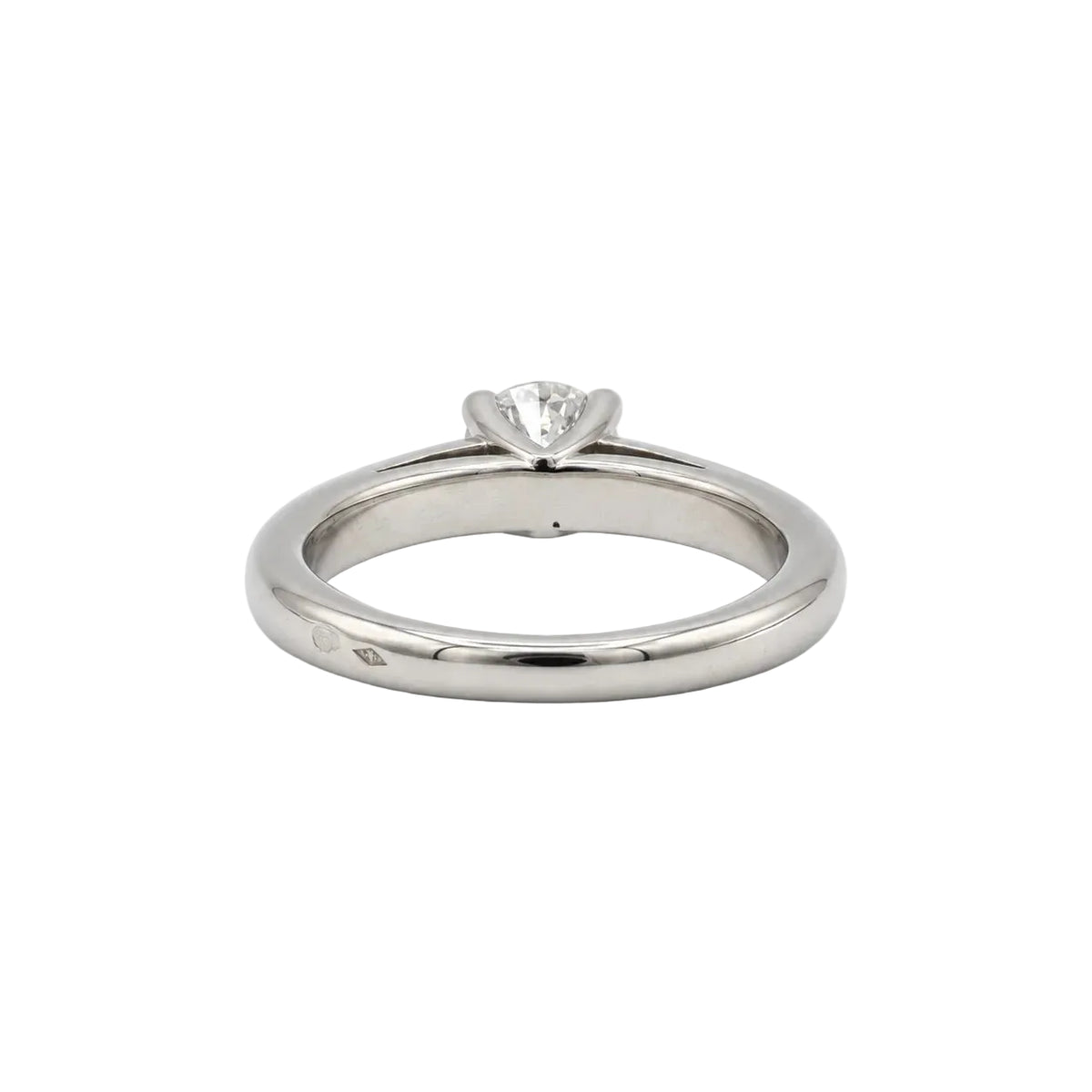 Bague Solitaire en or blanc et diamant